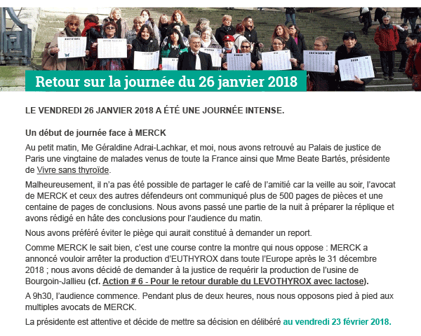 Journée du 26 janvier